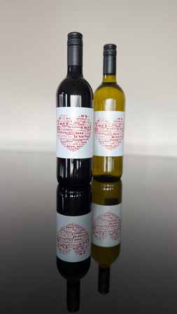 14 Luty Walentynki, wino białe wytrawne